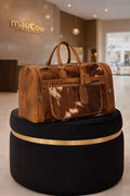 The Voyager - Large Travelbag - Holstein Monarch
