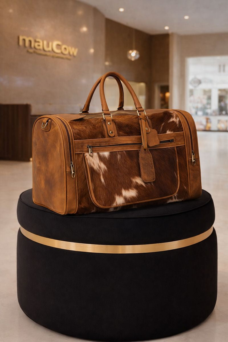 The Voyager - Large Travelbag - Holstein Monarch