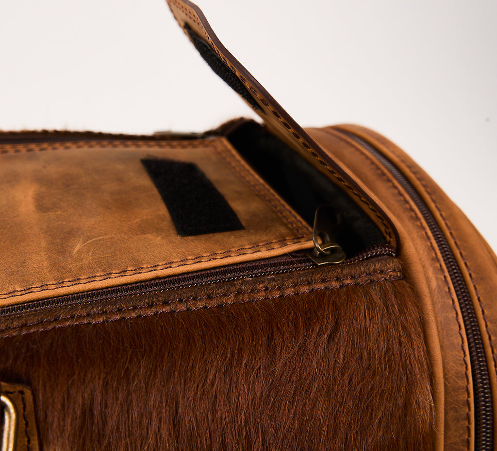 The Voyager - Large Travelbag - Holstein Monarch