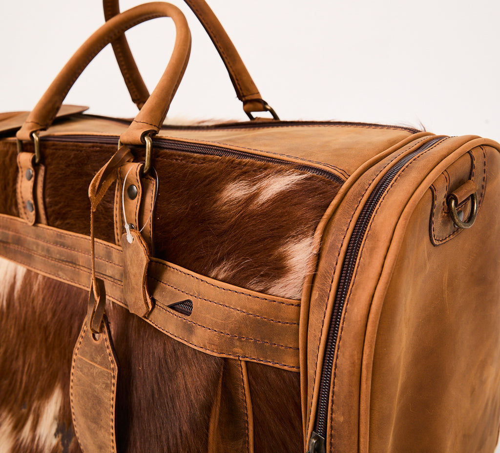 The Voyager - Large Travelbag - Holstein Monarch