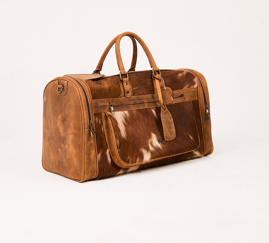 The Voyager - Large Travelbag - Holstein Monarch