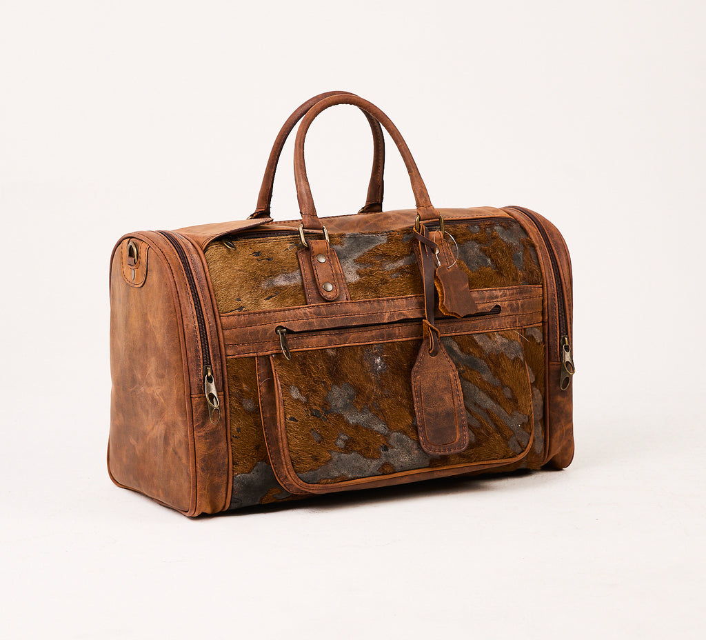 The Weekend Escape - Small Travelbag - Striped Halo