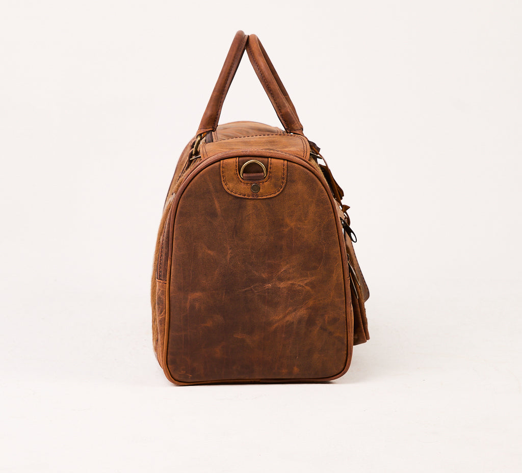 The Weekend Escape - Small Travelbag - Striped Halo