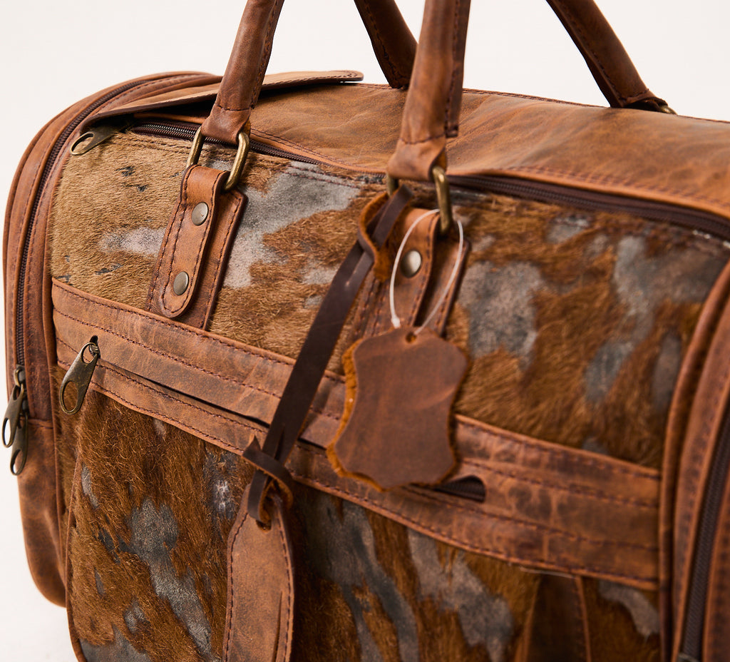 The Weekend Escape - Small Travelbag - Striped Halo