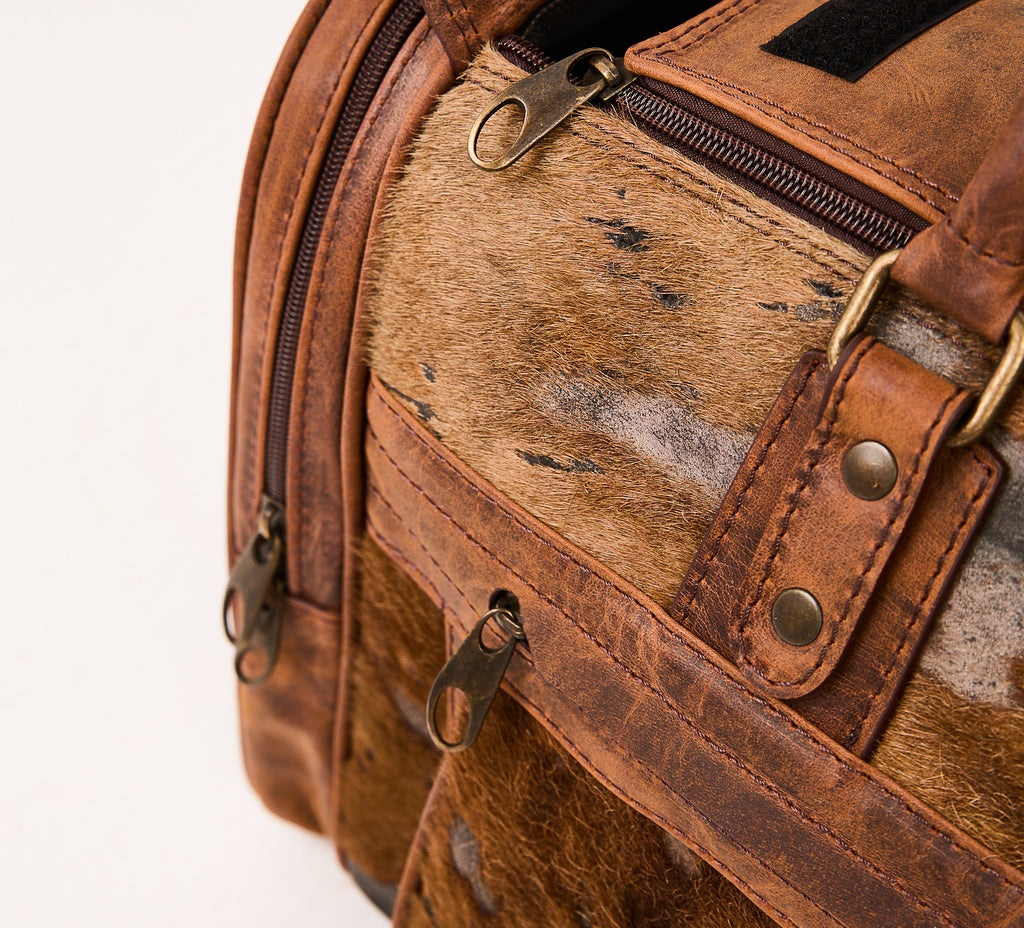 The Weekend Escape - Small Travelbag - Striped Halo