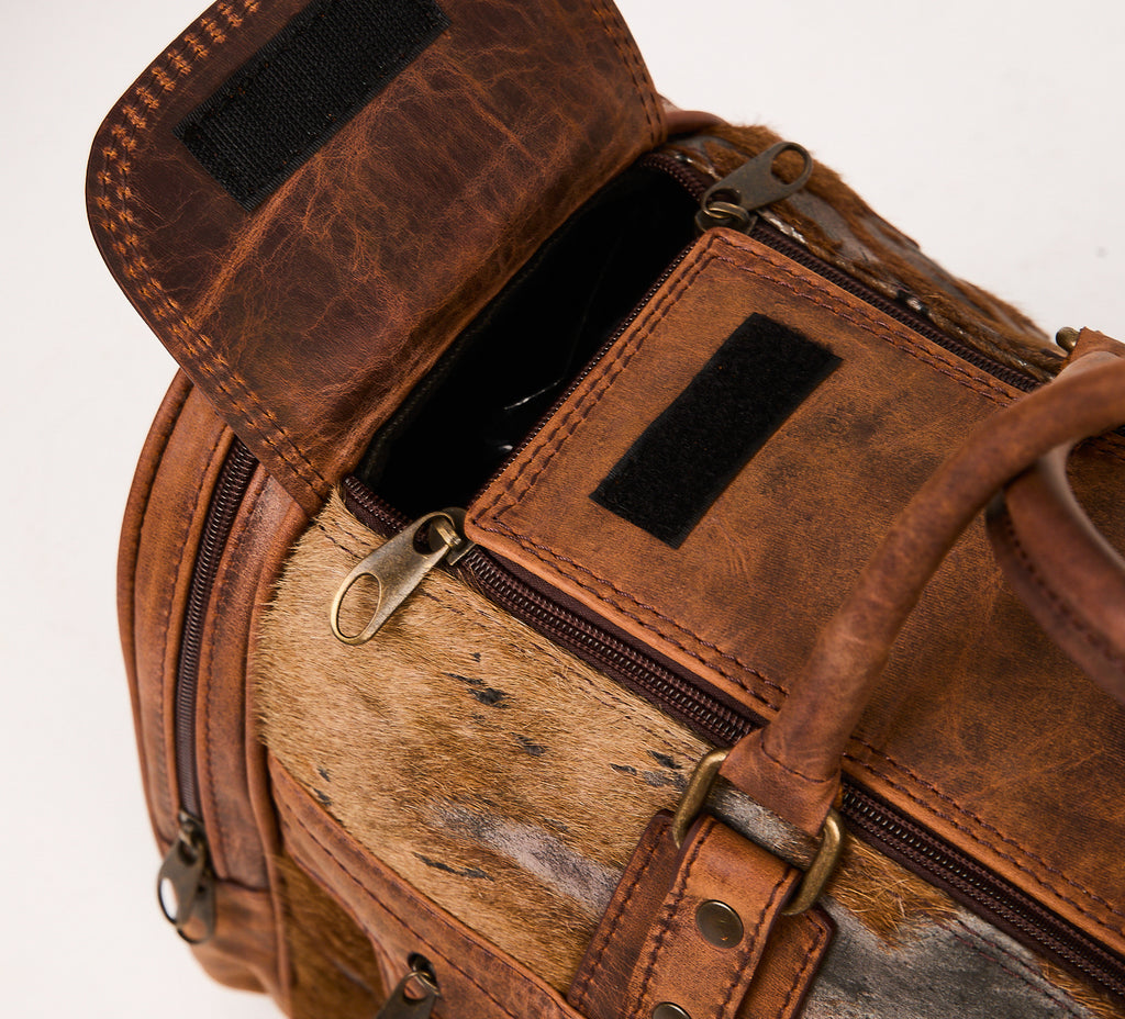 The Weekend Escape - Small Travelbag - Striped Halo