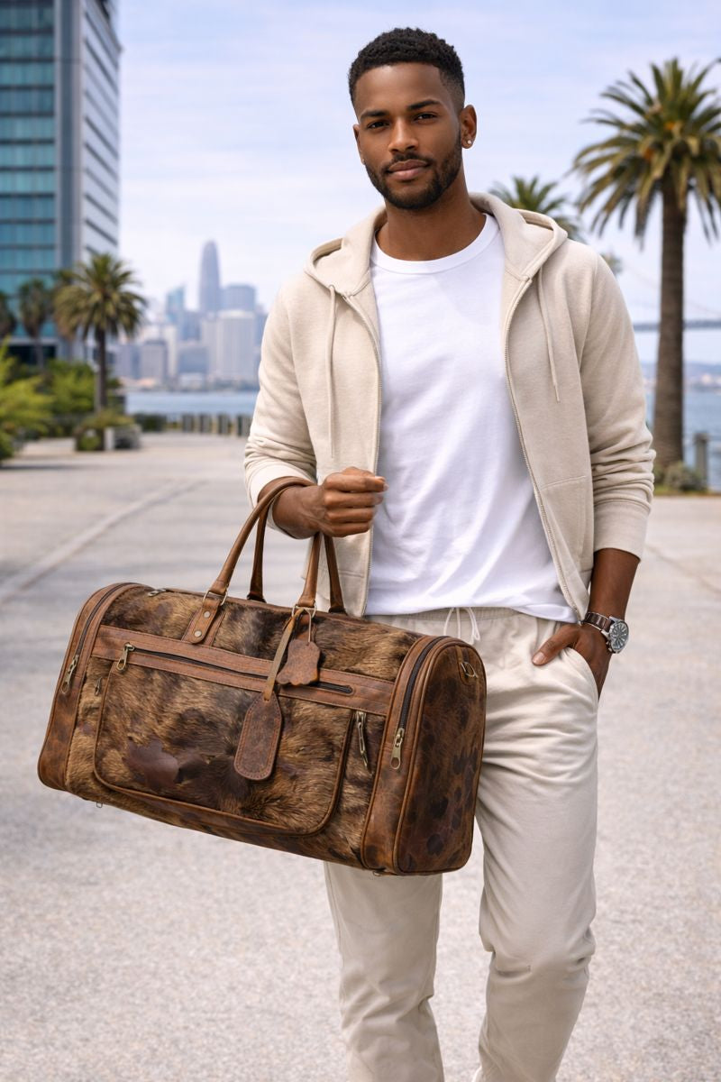 The Voyager - Large Travelbag - Cherry Dust