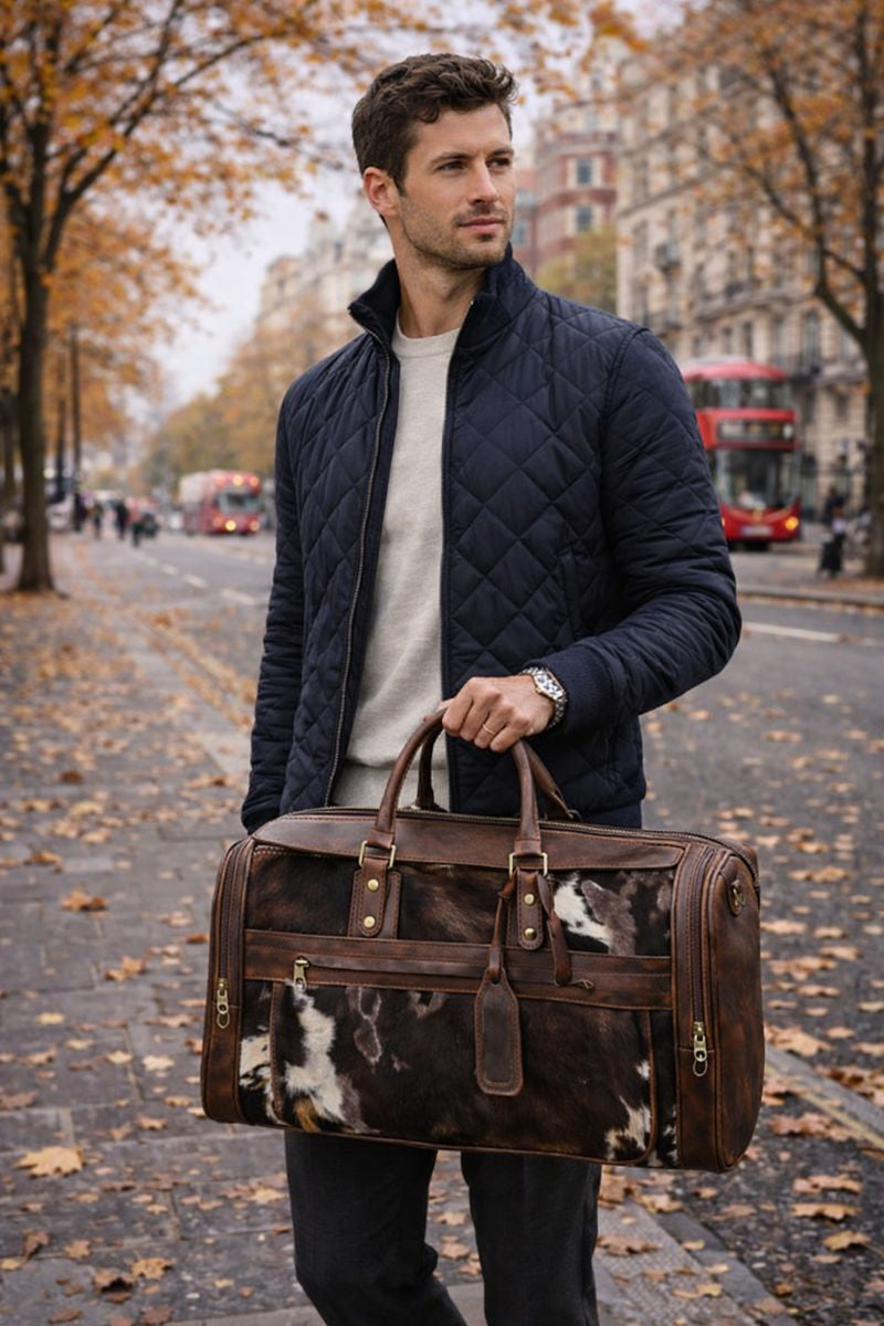 The Weekend Escape - Small Travelbag - Storm Friesian