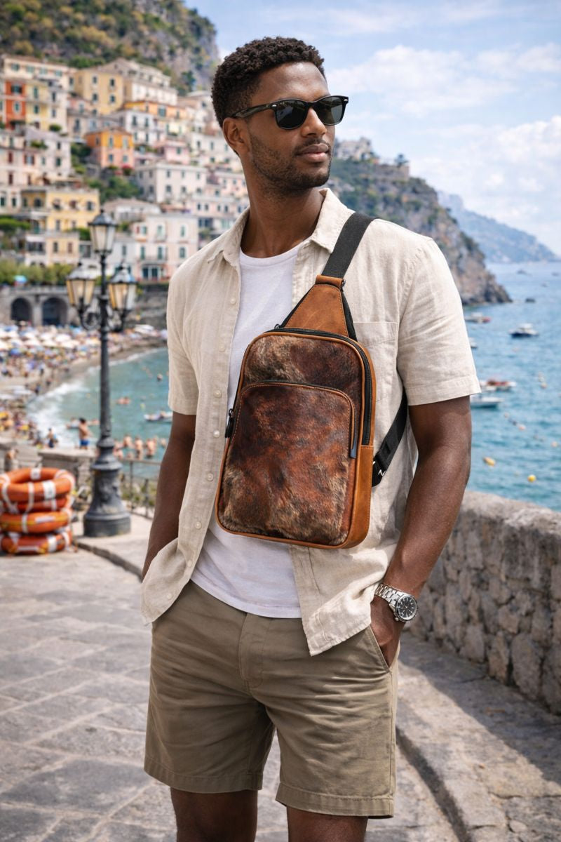 The Voyager - Crossbody - Vintage Burgundy